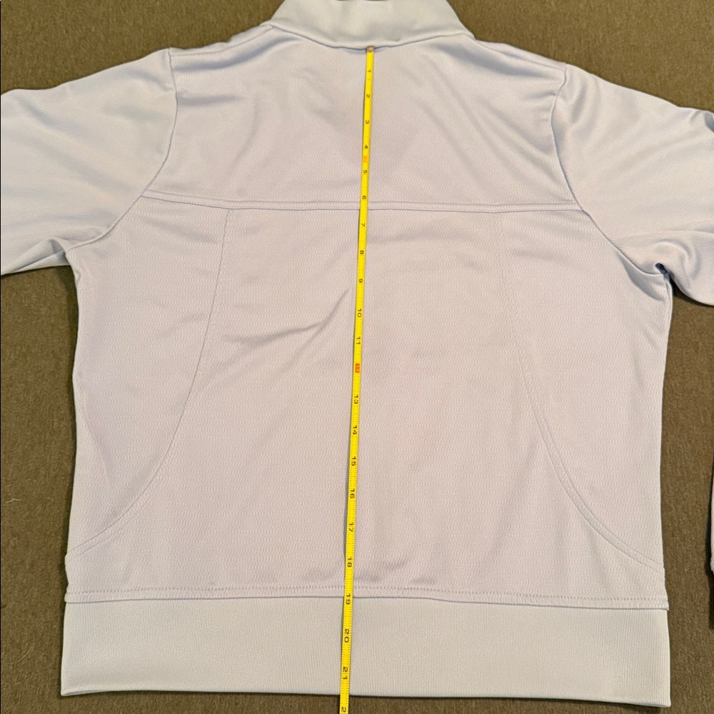 Adidas light lavender track jacket women’s Medium - Picture 6 of 6